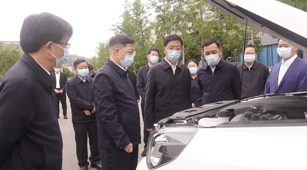 云南省委副书记、省长王予波带队到 K8凯发·国际官方网站动力开展调研